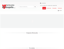 Tablet Screenshot of el-vasquito.com.ar